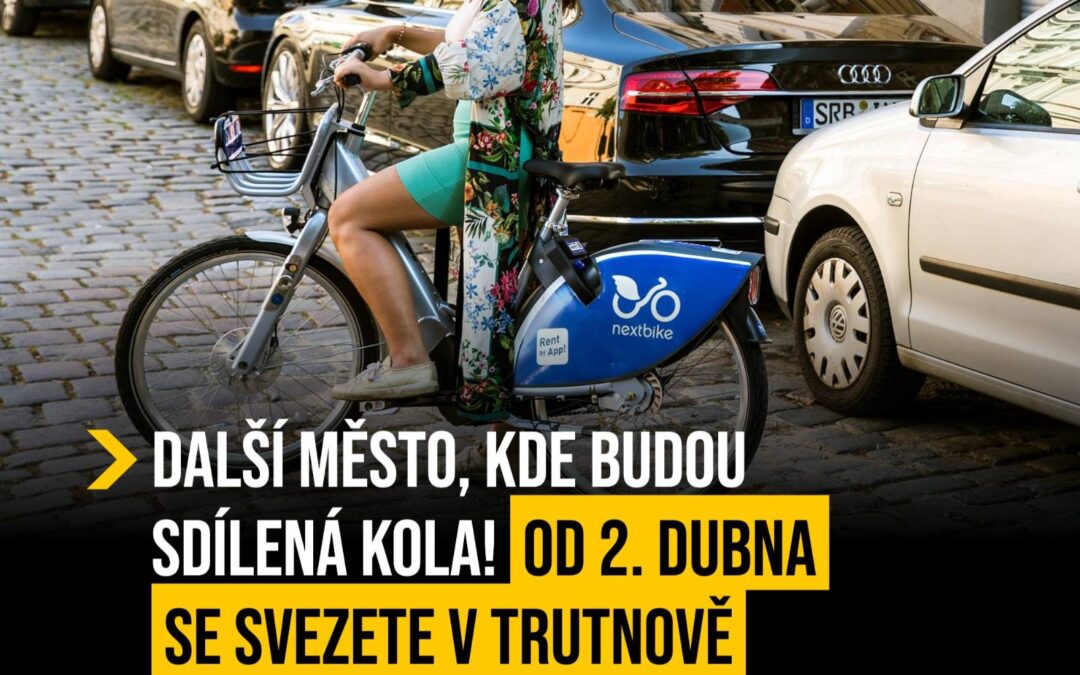 V Trutnově bude od 2. dubna fungovat bikesharing