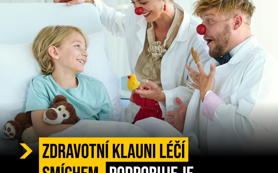 Královéhradecký kraj podporuje zdravotní klauny